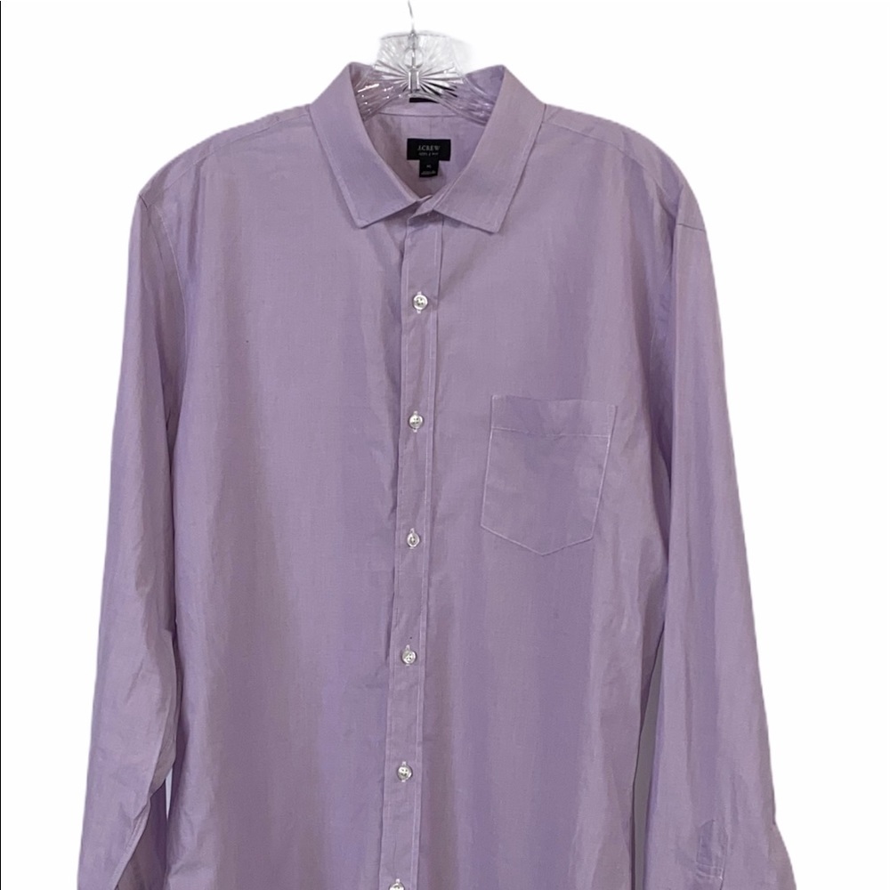 J. Crew Ludlow  Dress Shirt Purple‎ Lilac XL